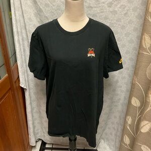 Nike Black Short Sleeve Men's Tee with Logo